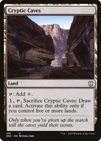Cryptic Caves [Zendikar Rising Commander] MTG Single Magic: The Gathering  | Multizone: Comics And Games