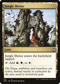 Jungle Shrine [Zendikar Rising Commander] MTG Single Magic: The Gathering  | Multizone: Comics And Games
