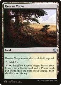 Krosan Verge [Zendikar Rising Commander] MTG Single Magic: The Gathering  | Multizone: Comics And Games