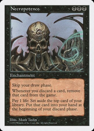Necropotence [Fifth Edition] MTG Single Magic: The Gathering  | Multizone: Comics And Games