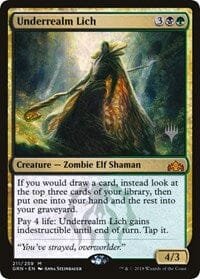 Underrealm Lich [Promo Pack: Zendikar Rising] MTG Single Magic: The Gathering  | Multizone: Comics And Games