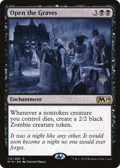 Open the Graves [Promo Pack: Zendikar Rising] MTG Single Magic: The Gathering  | Multizone: Comics And Games
