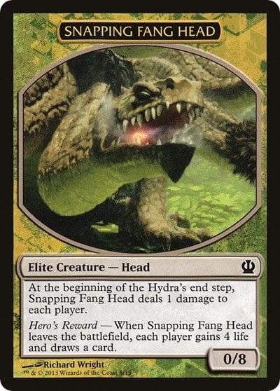 Snapping Fang Head [Hero's Path Promos] MTG Single Magic: The Gathering  | Multizone: Comics And Games