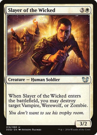 Slayer of the Wicked [Duel Decks: Blessed vs. Cursed] MTG Single Magic: The Gathering  | Multizone: Comics And Games