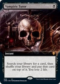 Vampiric Tutor (Extended Art) [Commander Legends] MTG Single Magic: The Gathering  | Multizone: Comics And Games