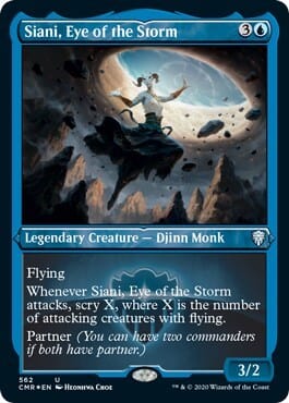 Siani, Eye of the Storm (Foil Etched) [Commander Legends] MTG Single Magic: The Gathering  | Multizone: Comics And Games