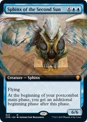 Sphinx of the Second Sun (Extended Art) [Commander Legends] MTG Single Magic: The Gathering  | Multizone: Comics And Games