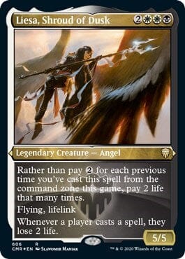 Liesa, Shroud of Dusk (Foil Etched) [Commander Legends] MTG Single Magic: The Gathering  | Multizone: Comics And Games
