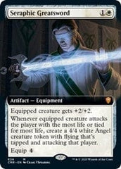 Seraphic Greatsword (Extended Art) [Commander Legends] MTG Single Magic: The Gathering  | Multizone: Comics And Games