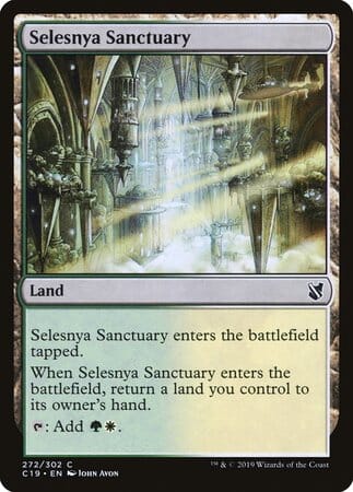 Selesnya Sanctuary [Commander 2019] MTG Single Magic: The Gathering  | Multizone: Comics And Games