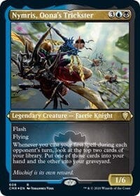 Nymris, Oona's Trickster (Foil Etched) [Commander Legends] MTG Single Magic: The Gathering  | Multizone: Comics And Games