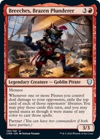 Breeches, Brazen Plunderer [Commander Legends] MTG Single Magic: The Gathering  | Multizone: Comics And Games