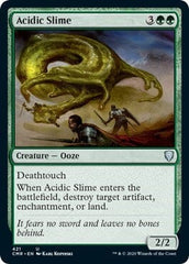 Acidic Slime [Commander Legends] MTG Single Magic: The Gathering  | Multizone: Comics And Games