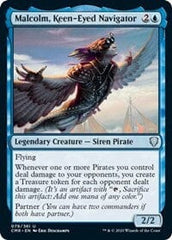 Malcolm, Keen-Eyed Navigator [Commander Legends] MTG Single Magic: The Gathering  | Multizone: Comics And Games
