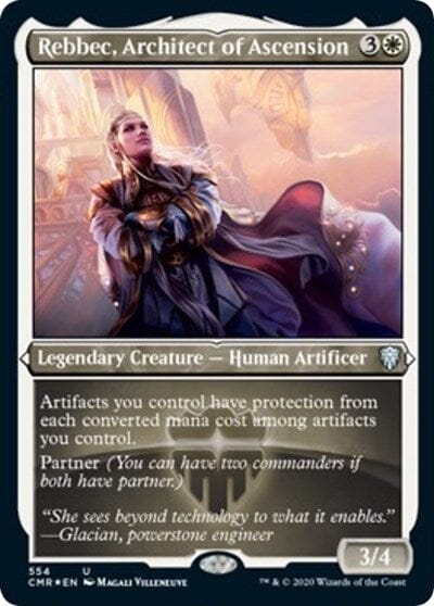 Rebbec Architect of Ascension Foil Etched Commander Legends