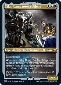 Silas Renn, Seeker Adept (Foil Etched) [Commander Legends] MTG Single Magic: The Gathering  | Multizone: Comics And Games