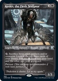 Keskit, the Flesh Sculptor (Foil Etched) [Commander Legends] MTG Single Magic: The Gathering  | Multizone: Comics And Games