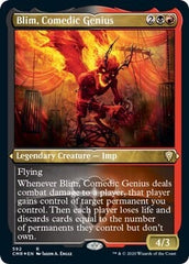 Blim, Comedic Genius (Foil Etched) [Commander Legends] MTG Single Magic: The Gathering  | Multizone: Comics And Games
