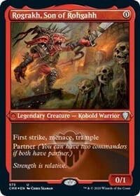 Rograkh, Son of Rohgahh (Foil Etched) [Commander Legends] MTG Single Magic: The Gathering  | Multizone: Comics And Games