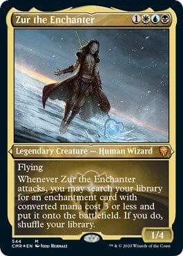 Zur the Enchanter (Foil Etched) [Commander Legends] MTG Single Magic: The Gathering  | Multizone: Comics And Games