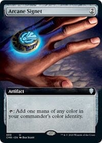 Arcane Signet (Extended Art) [Commander Legends] MTG Single Magic: The Gathering  | Multizone: Comics And Games