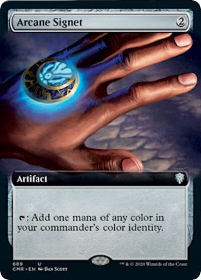 Arcane Signet (Extended Art) [Commander Legends] MTG Single Magic: The Gathering  | Multizone: Comics And Games