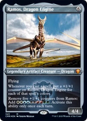 Ramos, Dragon Engine (Foil Etched) [Commander Legends] MTG Single Magic: The Gathering  | Multizone: Comics And Games