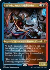 Ludevic, Necro-Alchemist (Foil Etched) [Commander Legends] MTG Single Magic: The Gathering  | Multizone: Comics And Games