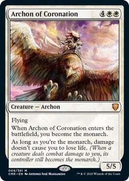 Archon of Coronation [Commander Legends] MTG Single Magic: The Gathering  | Multizone: Comics And Games