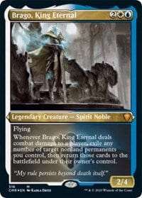 Brago, King Eternal (Foil Etched) [Commander Legends] MTG Single Magic: The Gathering  | Multizone: Comics And Games
