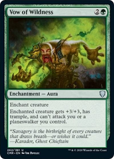 Vow of Wildness [Commander Legends] MTG Single Magic: The Gathering  | Multizone: Comics And Games