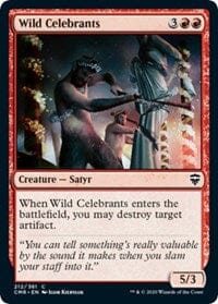 Wild Celebrants [Commander Legends] MTG Single Magic: The Gathering  | Multizone: Comics And Games