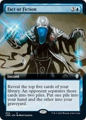 Fact or Fiction (Extended Art) [Commander Legends] MTG Single Magic: The Gathering  | Multizone: Comics And Games