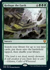 Reshape the Earth [Commander Legends] MTG Single Magic: The Gathering  | Multizone: Comics And Games