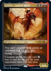 Rakdos, Lord of Riots (Foil Etched) [Commander Legends] MTG Single Magic: The Gathering  | Multizone: Comics And Games
