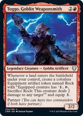 Toggo, Goblin Weaponsmith [Commander Legends] MTG Single Magic: The Gathering  | Multizone: Comics And Games