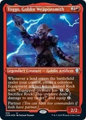 Toggo, Goblin Weaponsmith (Foil Etched) [Commander Legends] MTG Single Magic: The Gathering  | Multizone: Comics And Games