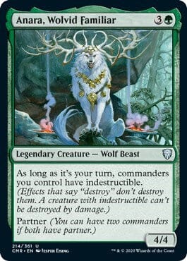 Anara, Wolvid Familiar [Commander Legends] MTG Single Magic: The Gathering  | Multizone: Comics And Games