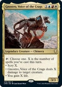 Gnostro, Voice of the Crags [Commander Legends] MTG Single Magic: The Gathering  | Multizone: Comics And Games
