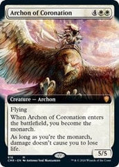 Archon of Coronation (Extended Art) [Commander Legends] MTG Single Magic: The Gathering  | Multizone: Comics And Games