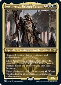 Nevinyrral, Urborg Tyrant (Foil Etched) [Commander Legends] MTG Single Magic: The Gathering  | Multizone: Comics And Games