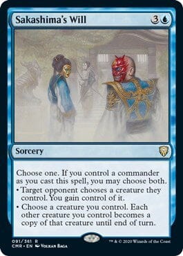 Sakashima's Will [Commander Legends] MTG Single Magic: The Gathering  | Multizone: Comics And Games