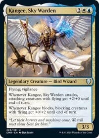 Kangee, Sky Warden [Commander Legends] MTG Single Magic: The Gathering  | Multizone: Comics And Games