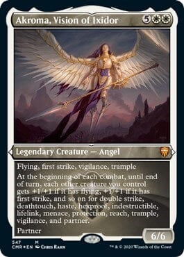 Akroma, Vision of Ixidor (Foil Etched) [Commander Legends] MTG Single Magic: The Gathering  | Multizone: Comics And Games