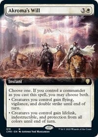 Akroma's Will (Extended Art) [Commander Legends] MTG Single Magic: The Gathering  | Multizone: Comics And Games