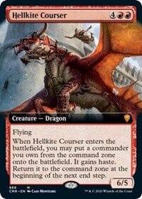 Hellkite Courser (Extended Art) [Commander Legends] MTG Single Magic: The Gathering  | Multizone: Comics And Games