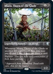 Miara, Thorn of the Glade (Foil Etched) [Commander Legends] MTG Single Magic: The Gathering  | Multizone: Comics And Games