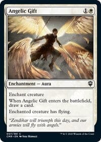 Angelic Gift [Commander Legends] MTG Single Magic: The Gathering  | Multizone: Comics And Games