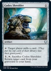 Codex Shredder [Commander Legends] MTG Single Magic: The Gathering  | Multizone: Comics And Games