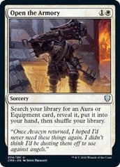 Open the Armory [Commander Legends] MTG Single Magic: The Gathering  | Multizone: Comics And Games